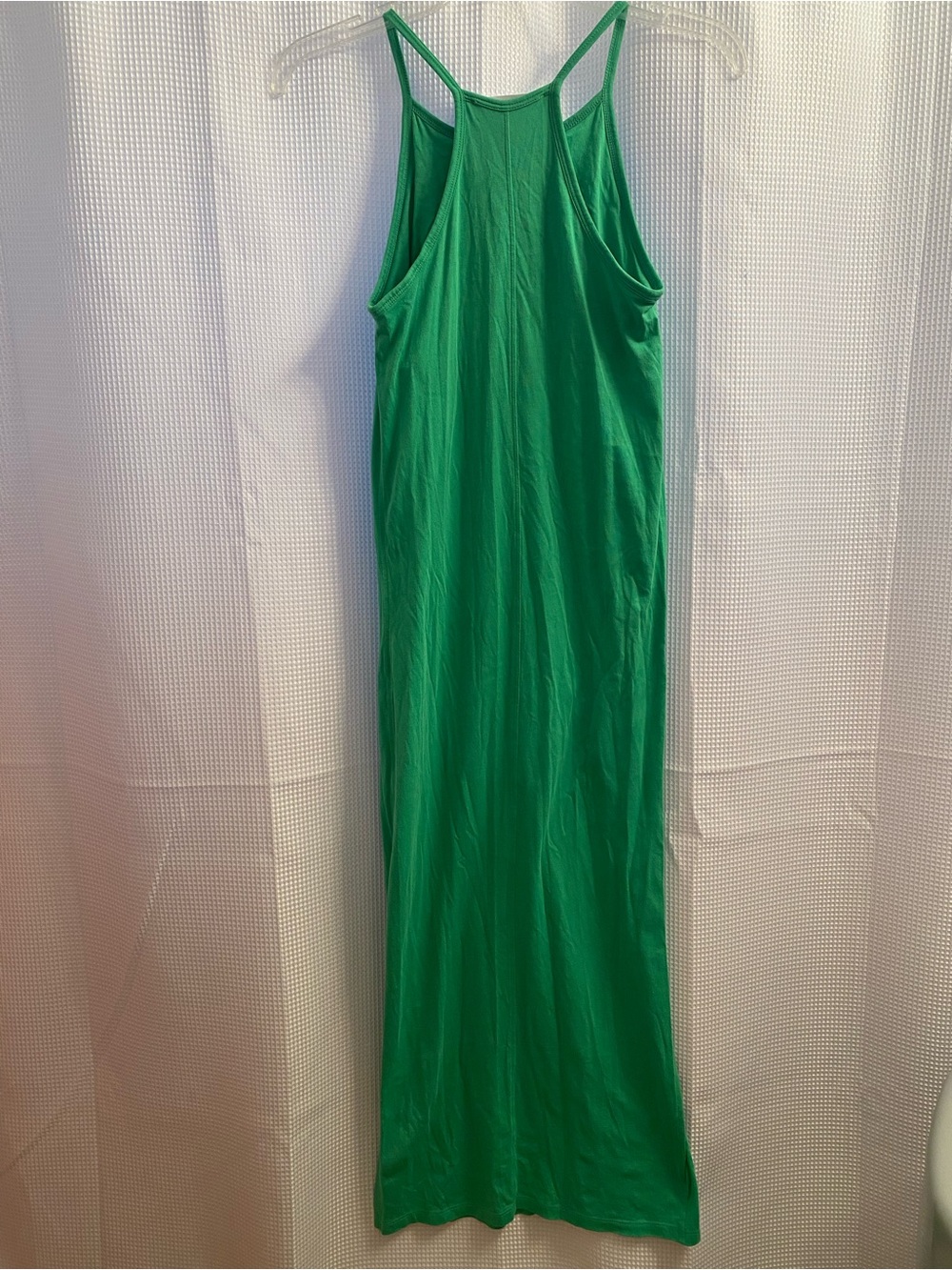 Frame Cami Tank Dress in Grass Green - Picture 5 of 11